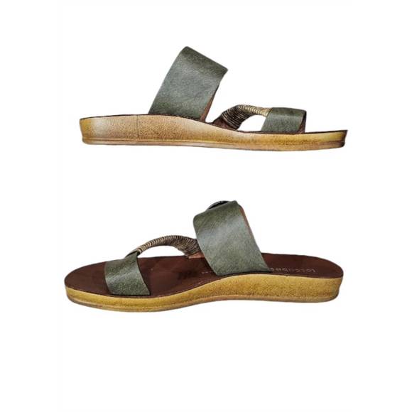 NEW LOS CABOS women's bria sandals in khaki - Picture 4 of 6